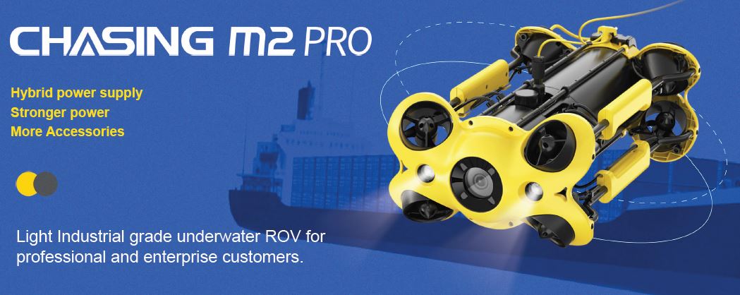 M2 ROV by CHASING Professional Underwater Drone with 4K UHD Cam - Click Image to Close