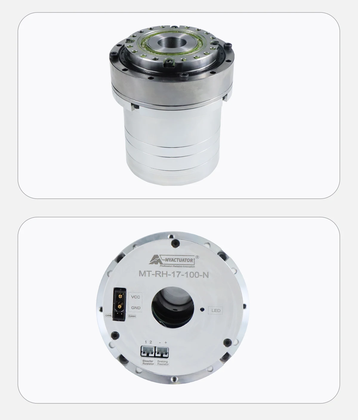 RMD-RH-17 Harmonic gear motor Large and hollow integrated servo driver high precision robot joint module BLDC motor