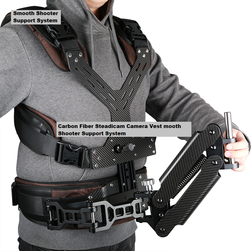 Carbon Fiber Steadicam Camera Vest Shooter Support System
