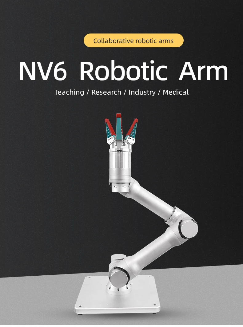 NV6 High Torque 6-axis ROBOT ARM fully open control interface Mechanical robot