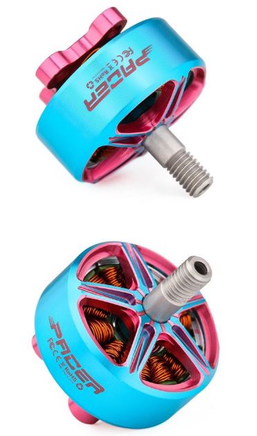 T-MOTOR PACER P2306.5 2400KV Blue+Pink Brushless Motor For FPV Racing RC Drone