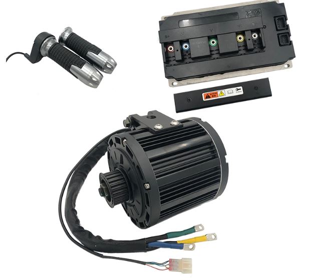 4KW mid drive QS138 motor kit with ESC, 72V 200A 110km/h - Click Image to Close