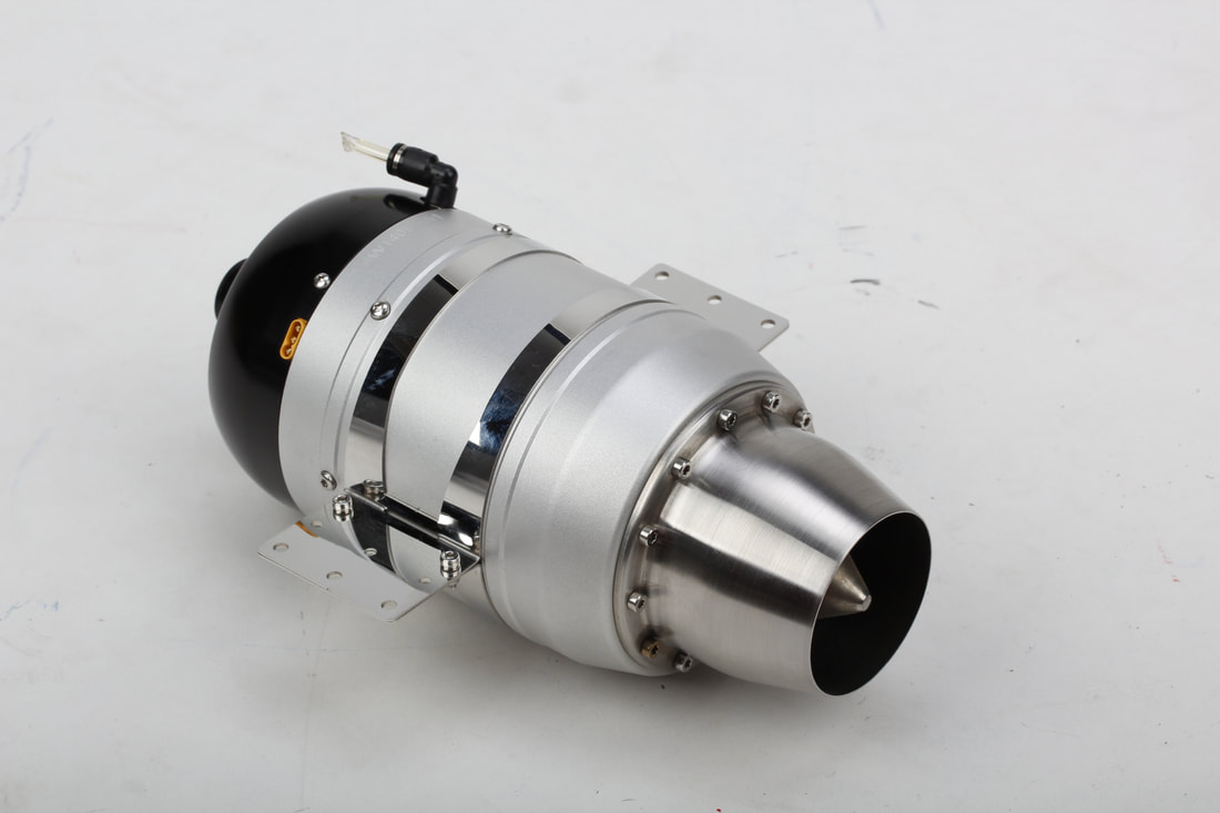 SW400B Turbine Brushless starter & Brushless pump for RC jet - Click Image to Close
