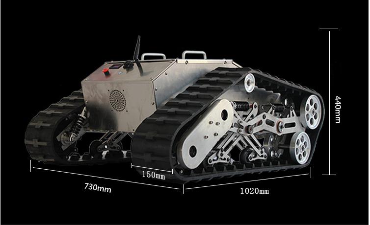 Tracked Robot Tank Chassi RC Smart Crawler Tank ROBOT Platform