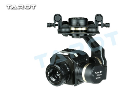 Tarot FLIR 3Axis gimbal set Metal gimbal & FLIR camera - Click Image to Close
