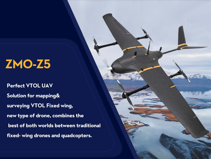ZMO-Z5 RTF VTOL Plane, ARF Kit & ARF are avaleble