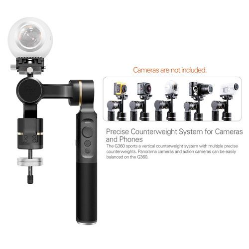 Feiyu G360 Handheld Gimbal Stabilizer for SONY FDR-X3000 Panoramic Camera