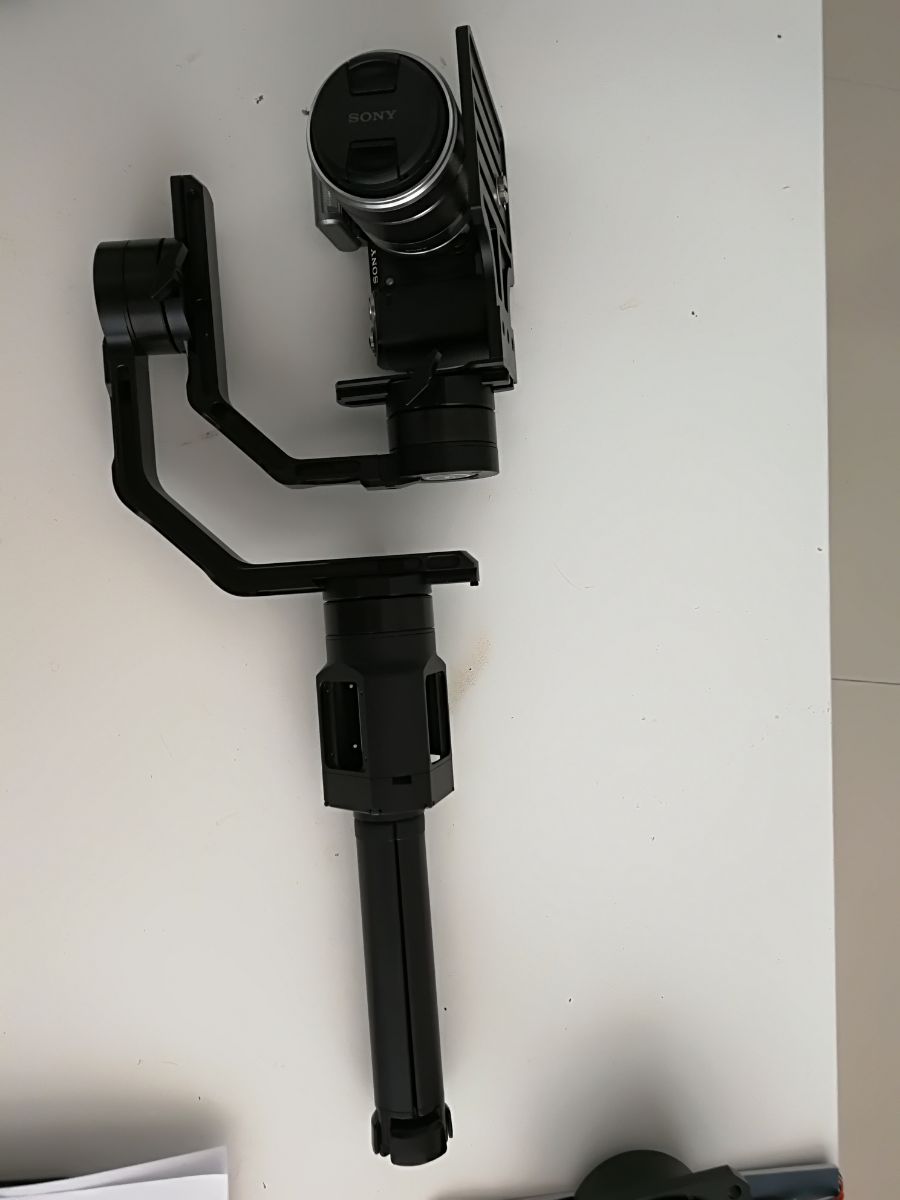 Ti 3-Axis Gimbal Handheld Stabilizer for small DSLR Cameras basecam electronics