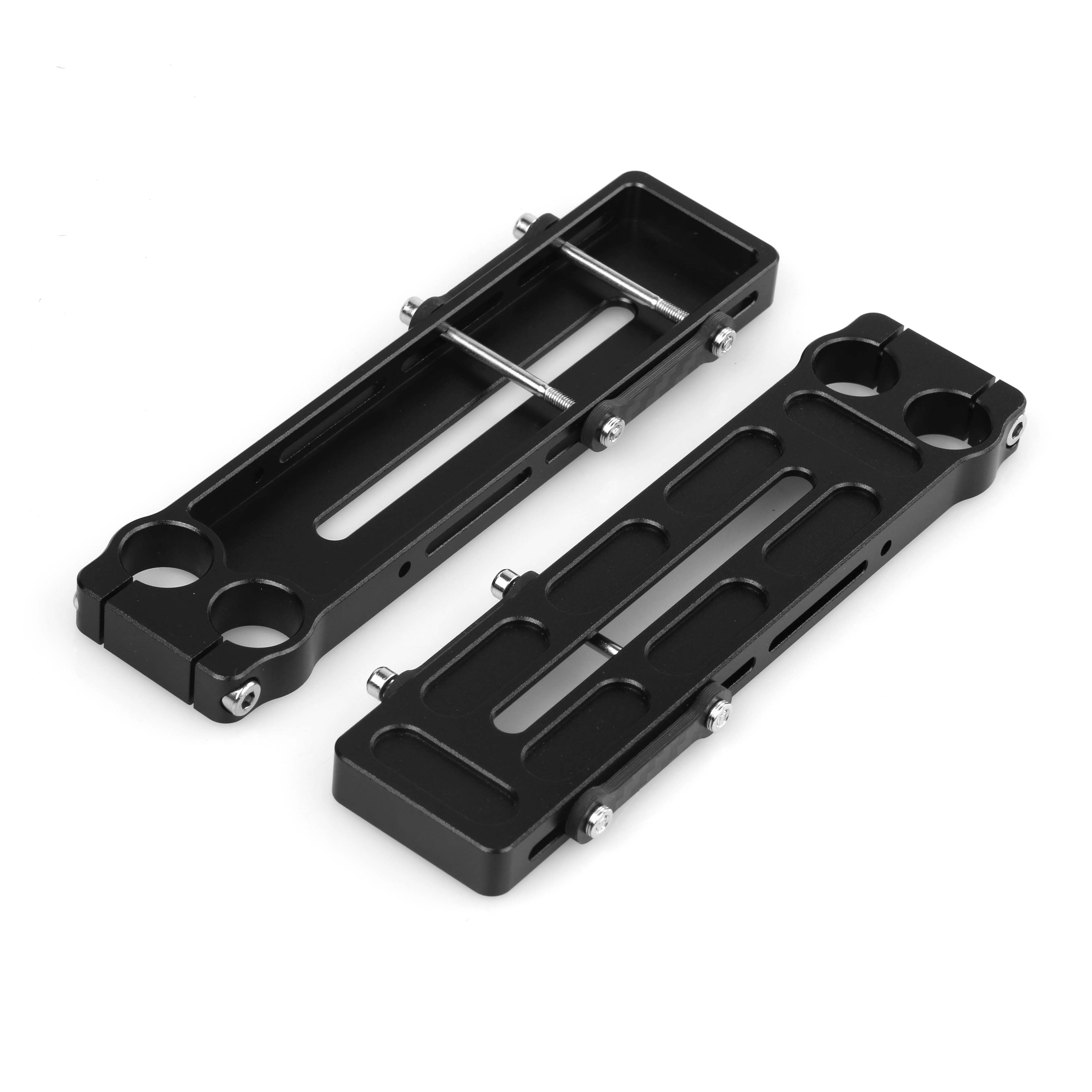 Aluminum part for camera tray tilt bar kit