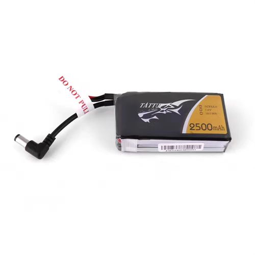 Gens Ace TATTU FPV 2500mAh, 7.4V, 2S FPV Video glasses battery