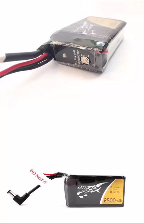 Gens Ace TATTU FPV 2500mAh, 7.4V, 2S FPV Video glasses battery