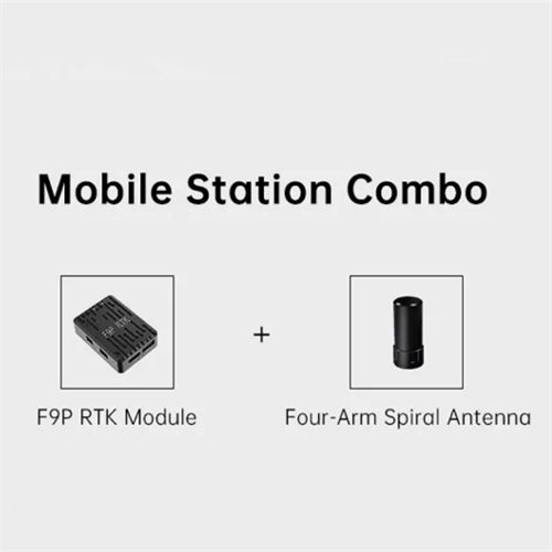 SIYI F9P RTK Module Centimeter Level Four-Satellite Mutil-Frequency Navigation and Positioning System GNSS Mobile Station Compatible with PX4 and Ardupilot