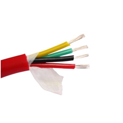 YGC silicone cable 4-core 0.3 square high-temperature cable