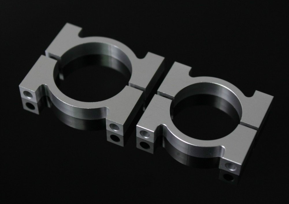 50pairs 30mm clamps aluminum anodized black
