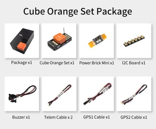 Pixhawk 2.1 Flight Controller Autopilot - The Cube Orange Standard Set + ADS-B for RC UAS HX4-06100