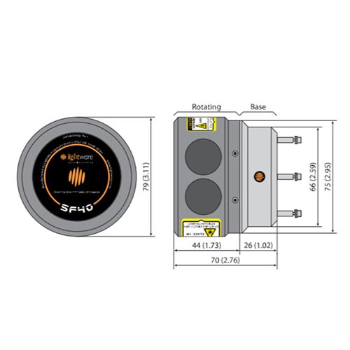 Lightware SF40/C 100 Meter Laser Range finder For UAV Pixhawk