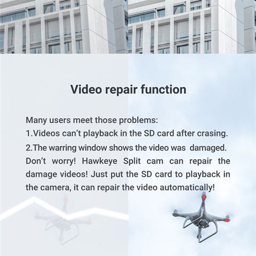 Hawkeye Firefly 4K Split Camera Mini WDR Sensor With Low Latency TV Output For HD Recording DVR RC FPV Drone