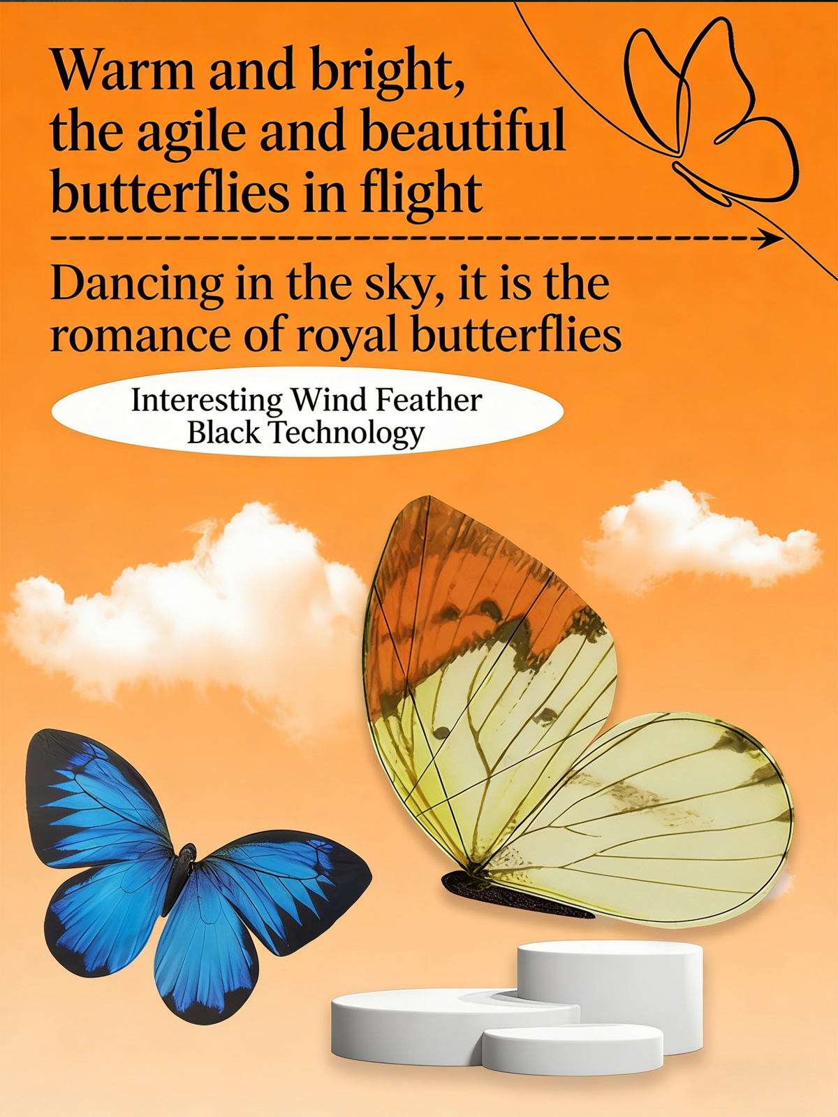 Bionic Butterfly Flapping Wing Drone Remote Control Wings Lightweight for Wedding Decoration Concert Educational