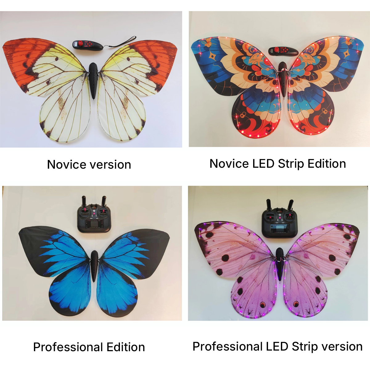 Bionic Butterfly Flapping Wing Drone Remote Control Wings Lightweight for Wedding Decoration Concert Educational