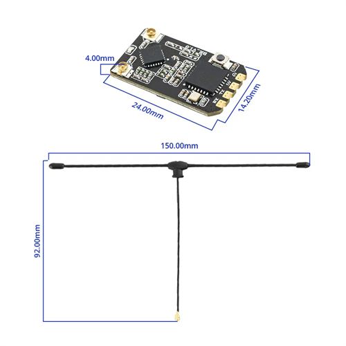 Bandit BR3 Elrs 915MHz Receiver For RC FPV Long Rang Drone