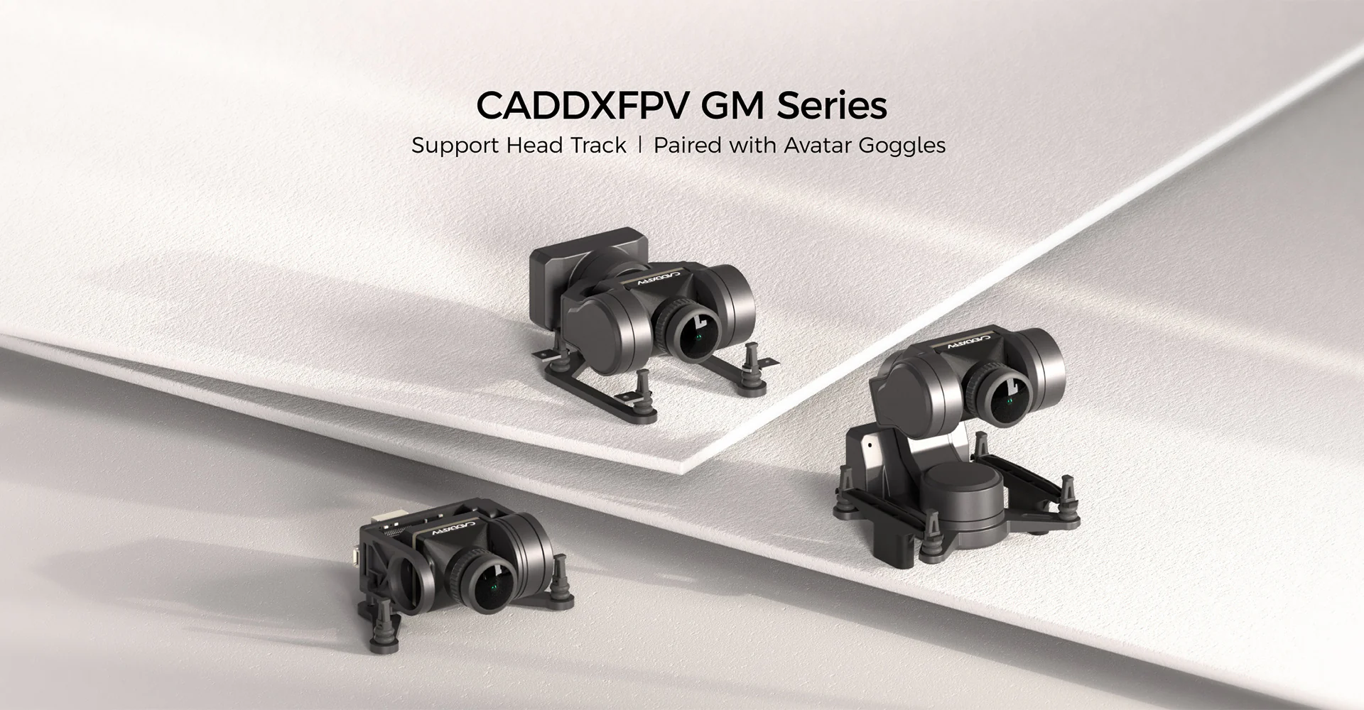 CADDX FPV GM1 1axis /GM2 2axis /GM3 3axis mini gimbal