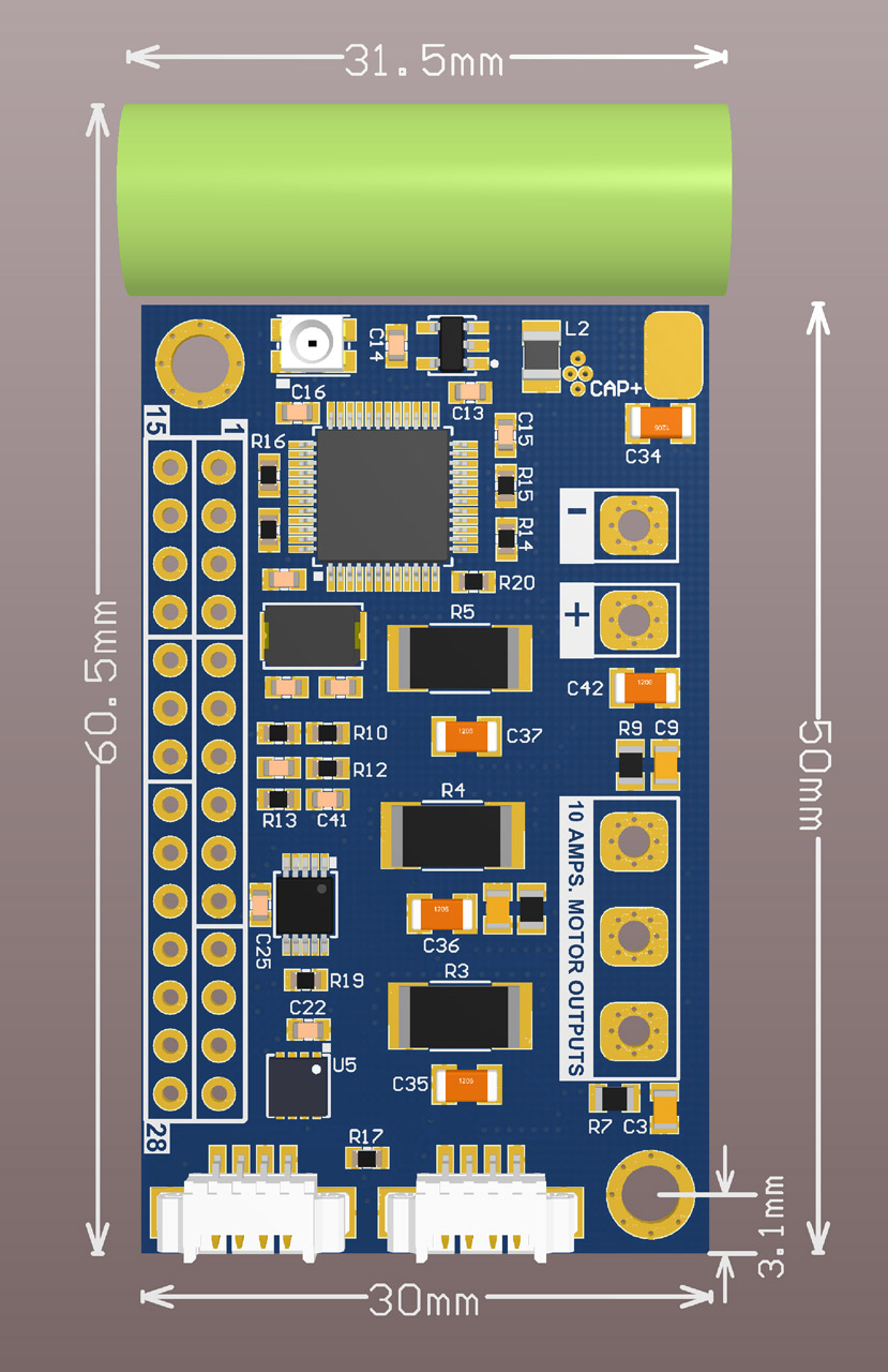 Basecam Electronics CAN_Driver CAN-enabled SimpleBGC32 control