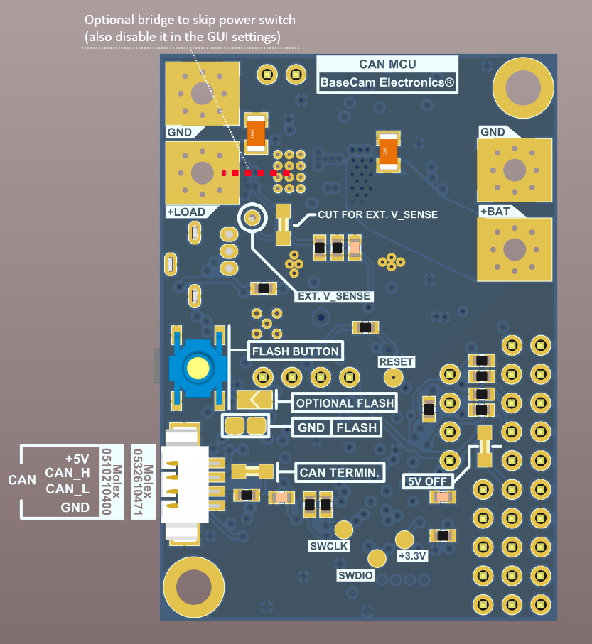 BaseCam SimpleBGC 32-bit CAN_MCU