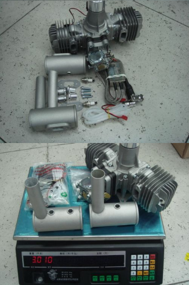 2 cylinder Gasoline engine For Model Airplane DLE111
