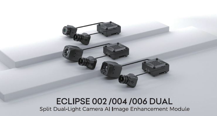 ECLIPSE 002 DUAL Split Dual-Light Camera AI Image Enhancement