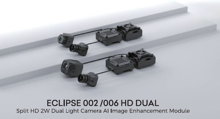 ECLIPSE 002 HD Split HD Dual Light Camera AI Image Enhancement