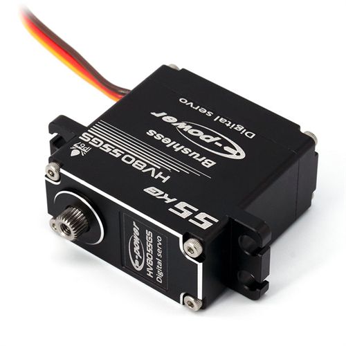 55kg Waterproof Brushless Servo 180/270 Metal Magnetic Sensor