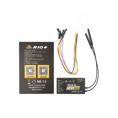 FrSky PLUS ARCHER R10+ 2.4GHz ACCESS & ACCST D16 Mode RC Rx