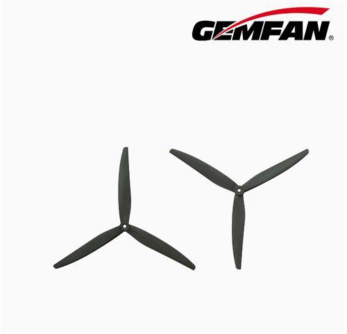 1270 Prop 3 Blade 1270-3 Fiberglass Nylon CW CCW 1Pair Gemfan