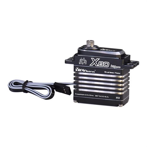 GXservo 80kg Brushless Servo Metal Gear IPX8 Waterproof PWM