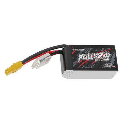 22.2V 1050mAh 150C 6S LiPo Battery XT60 Plug iFlight Fullsend