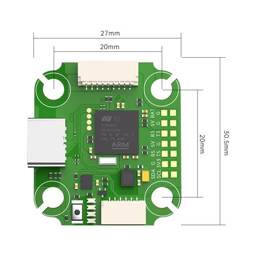 BLITZ Mini F745 STM32F745 Flight Controller iFlight