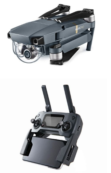 DJI Mavic pro 3-axis mechanical gimbal with 4K Stabilized Camera