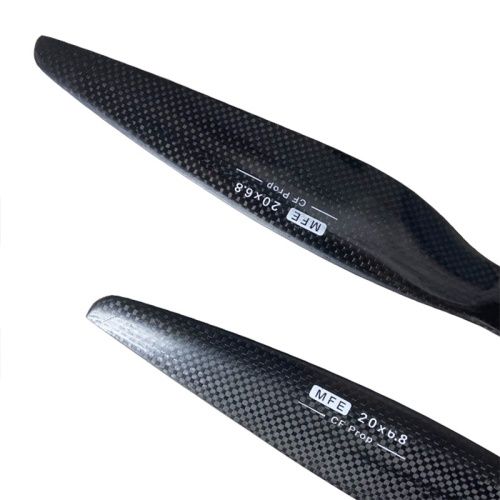 Makeflyeasy 2068 CW CCW Carbon Fiber Sandwich Composite Propeller for VTOL Drones