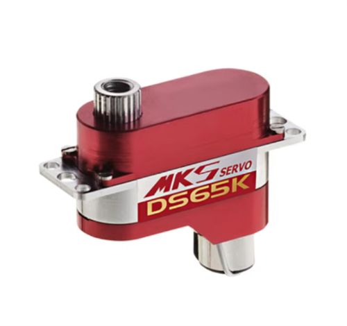 MKS DS65K steering gear hollow cup servo CNC housing metal gear