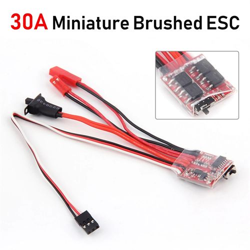 Micro ESC 30A Brushed ESC RC ESC Electric Speed Controller