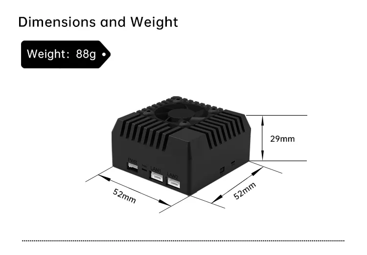 SIYI AI Tracking Module II 10T Object License Plate Insulator Therma Imaging Recognition and Tracking Flight Follow