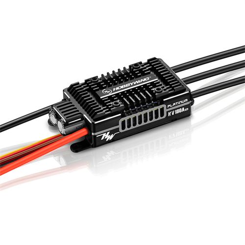 Hobbywing Platinum HV 180A SBEC V5 6-14S Lipo Brushless ESC for RC Drone Helicopters Aircraft