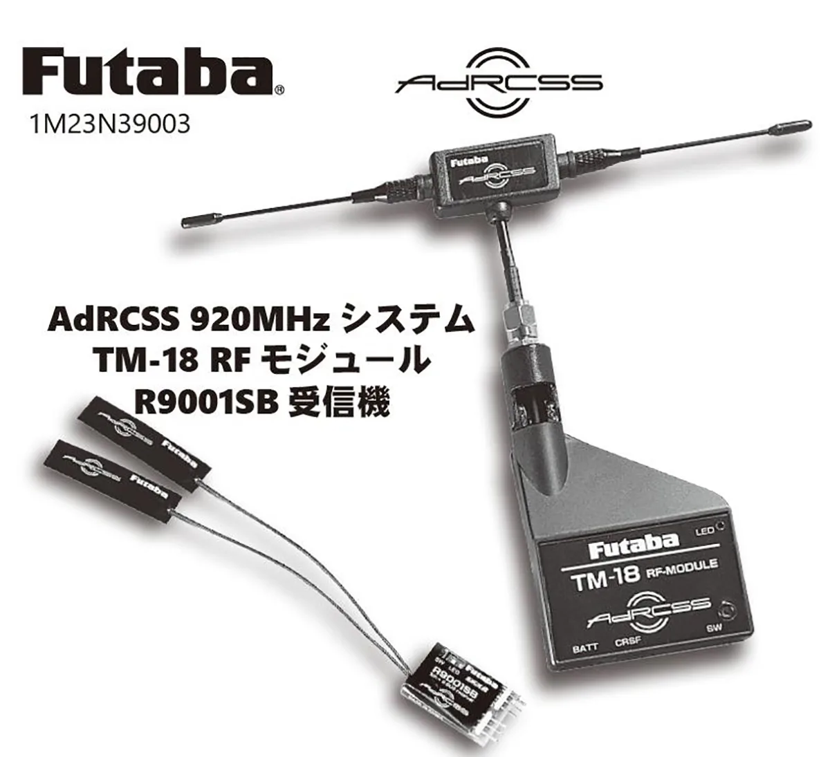 Futaba 900MHz TM-18 16 Channel Transmitter Module R9001SB Rx