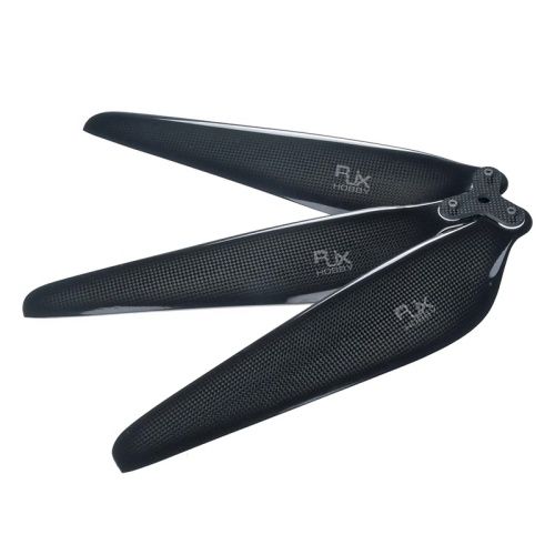 28 x 9.2 RJXHOBBY RJX1728 Carbon Fiber Folding 3-Blade Propeller