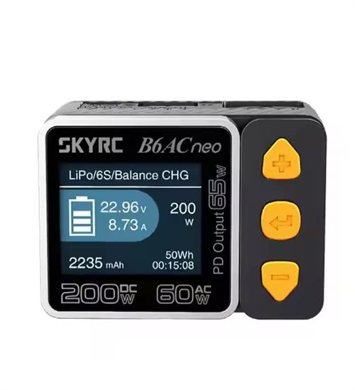 SKYRC B6ACneo Charger DC 200W AC 60W 10A Balance Charger Discharger