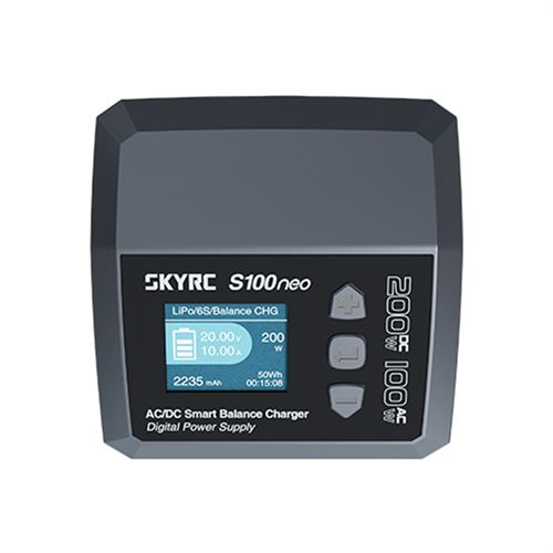 SkyRC S100neo Balance Charger AC100W DC200W 12A