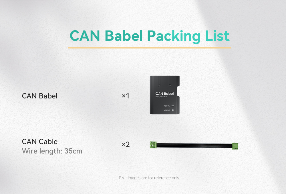 CAN Babel CAN UART Dual Function USB Bus Adapter Support SLCAN Protocol