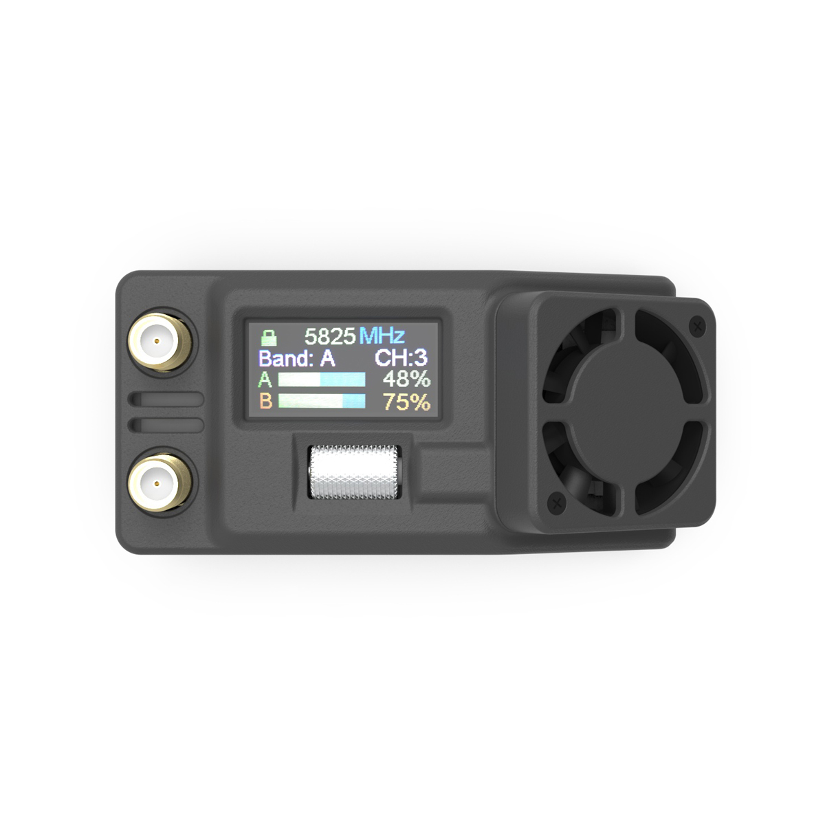 SKYZONE Steadyview X 6.5-8.5GHz Receiver 0.96″ IPS LCD High Sensitivity -90dBm for FPV Racing Drone