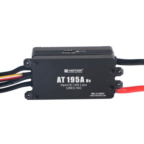 Fixed wing special ESC, continuous current 195A, support 6-14S lithium battery