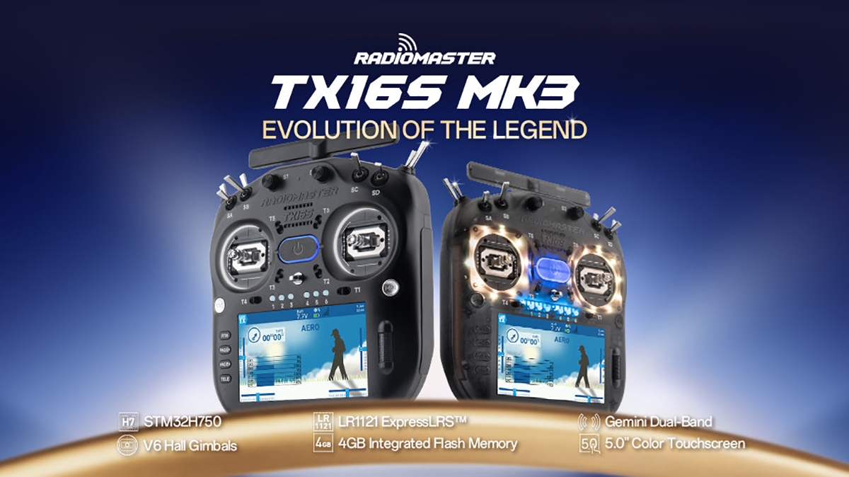Radiomaster TX16S MK3 Radio Controller 2.4G 900MHz V6 